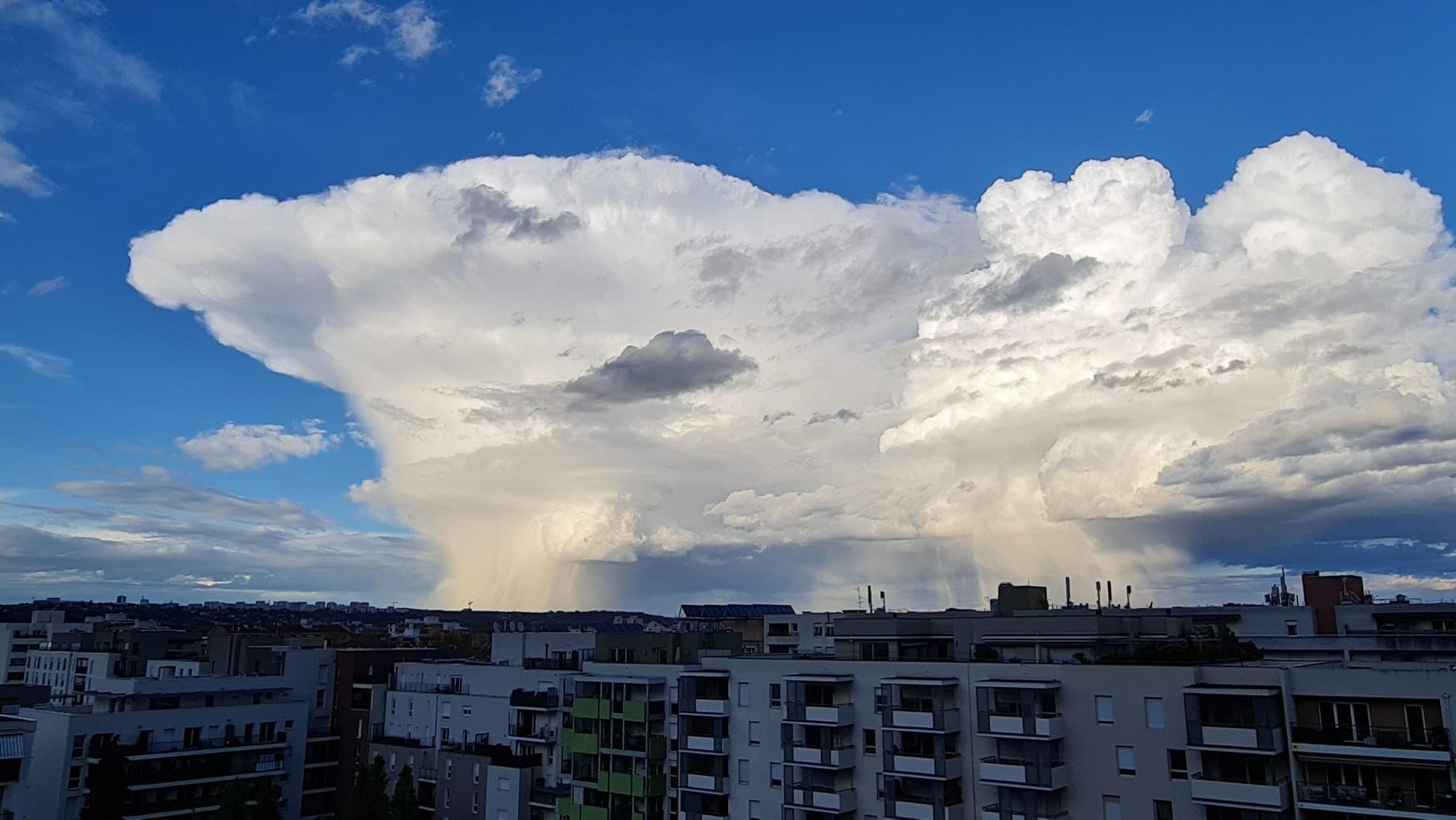 Orage à Rillieux-la-Pape