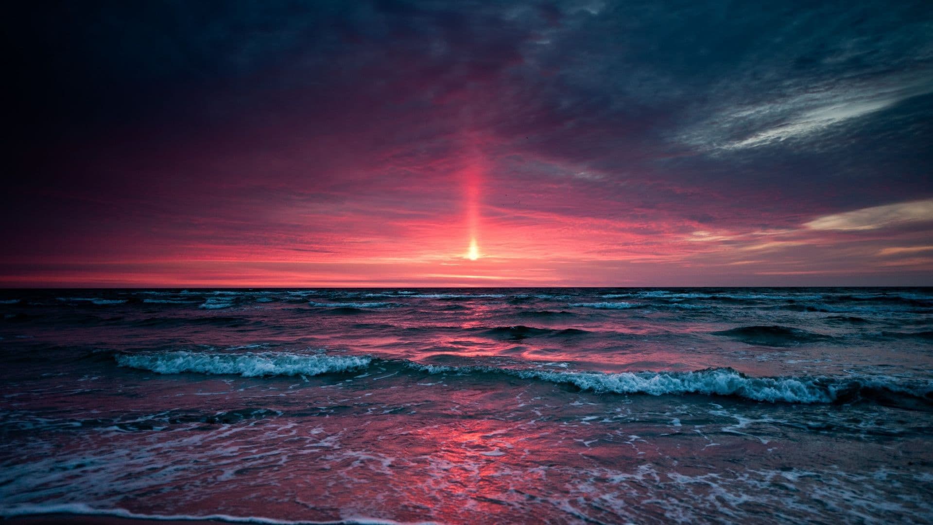 Soleil rouge