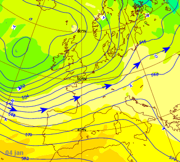 Image d'illustration pour Coups de vent, pluie et douceur début 2014