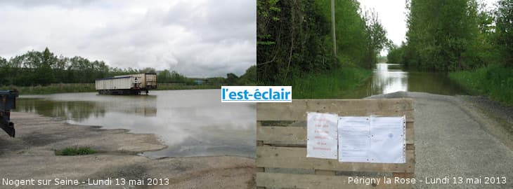 Image d'illustration pour Le point sur la crue de la Seine dans l'Aube