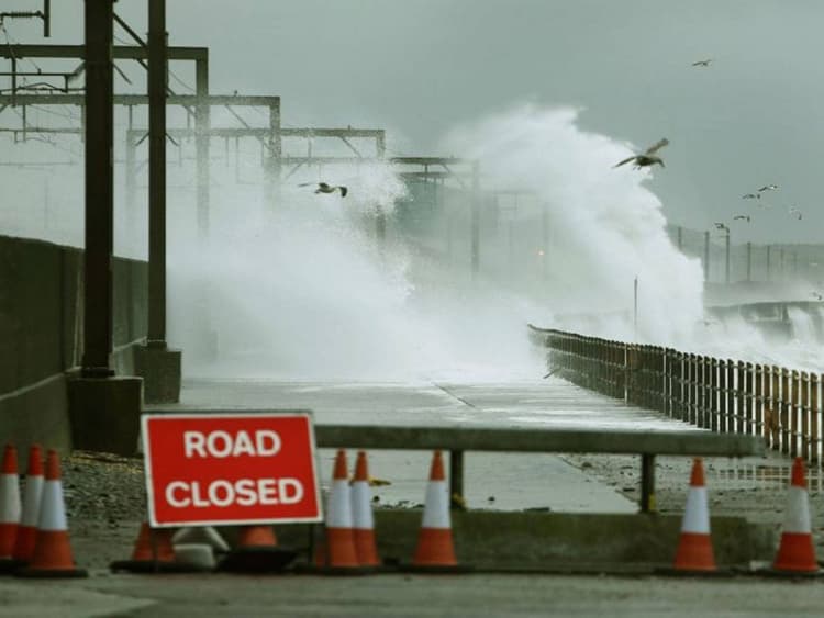 Image d'illustration pour Bilan de la tempête Erich (France, Iles Britanniques, Belgique)