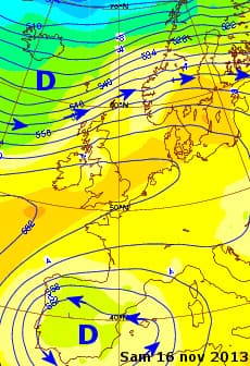 Image d'illustration pour Pluie, fraîcheur et neige sur la France