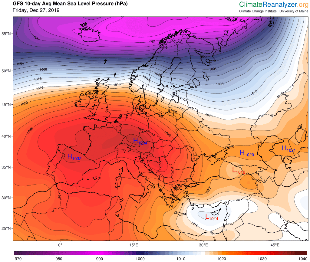 Image d'illustration pour Anticyclone : une transition 2019-2020 au calme et au sec