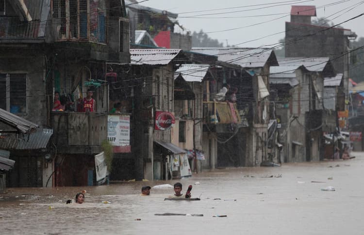 Image d'illustration pour Records de précipitations aux Philippines