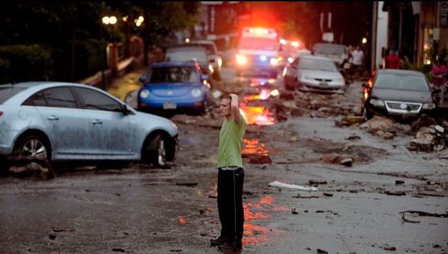 Image d'illustration pour Crue éclair meurtrière au Colorado (Etats-Unis)