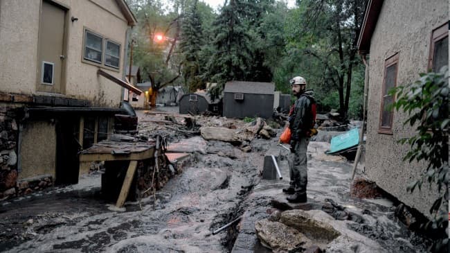 Image d'illustration pour Crue éclair meurtrière au Colorado (Etats-Unis)