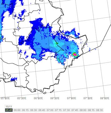 Image d'illustration pour Orage de grêle à Nice