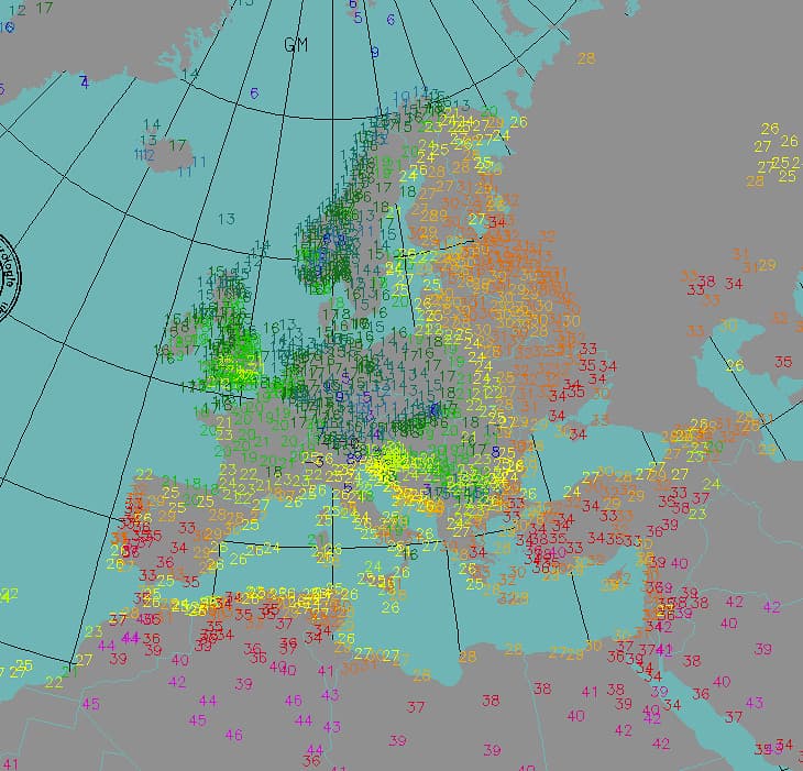 Image d'illustration pour Chaud Froid en Europe - Intempéries en Europe Centrale