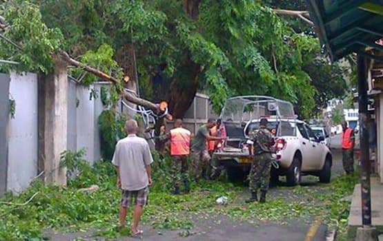 Image d'illustration pour Cyclone tropical intense Amara - Océan Indien - Ile Rodrigues
