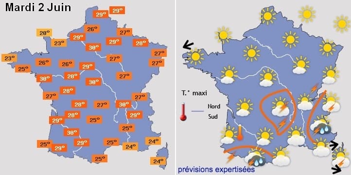 Image d'illustration pour La réouverture des cafés et restaurants face au retour des orages