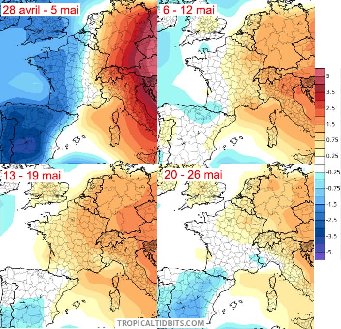 Image d'illustration pour Prévision mensuelle : quelle tendance pour le mois de mai ?