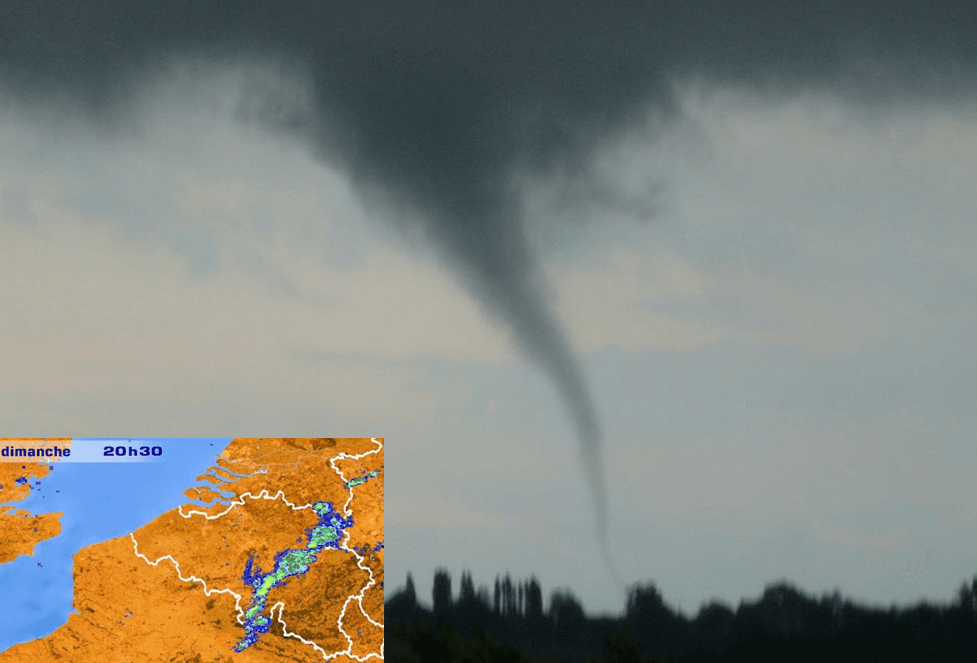 Image d'illustration pour Orage et tornade en Belgique