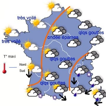Une semaine progressivement plus douce, devenant orageuse 