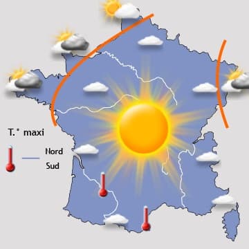 Semaine prochaine chaude et de plus en plus orageuse