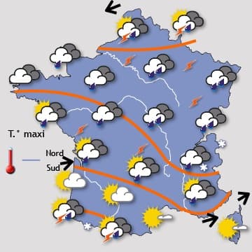 Baisse sensible des températures pour ce week-end