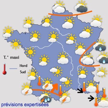 Généralement calme et estival au moins jusqu'à la mi-juillet