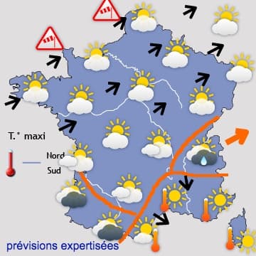 Nouvel épisode orageux dans l'Est pour dimanche 