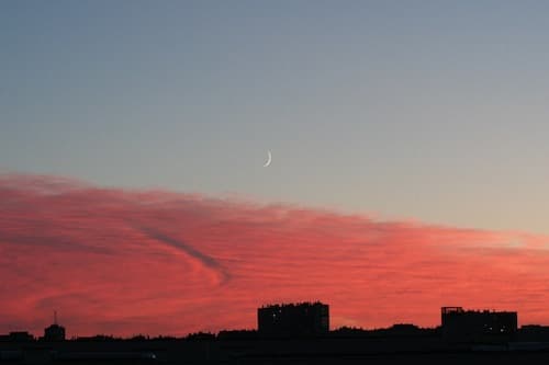 Stratocumulus au soleil couchant