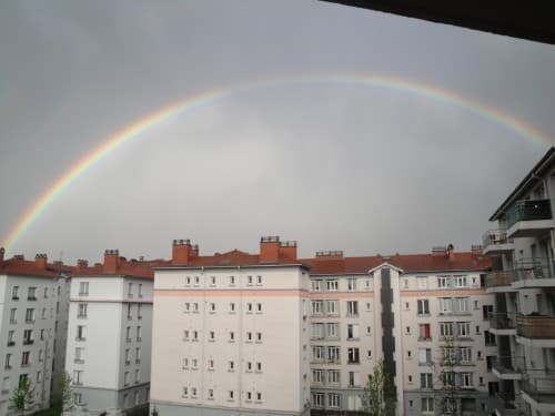 Arc en ciel dans le 3e - sans souci