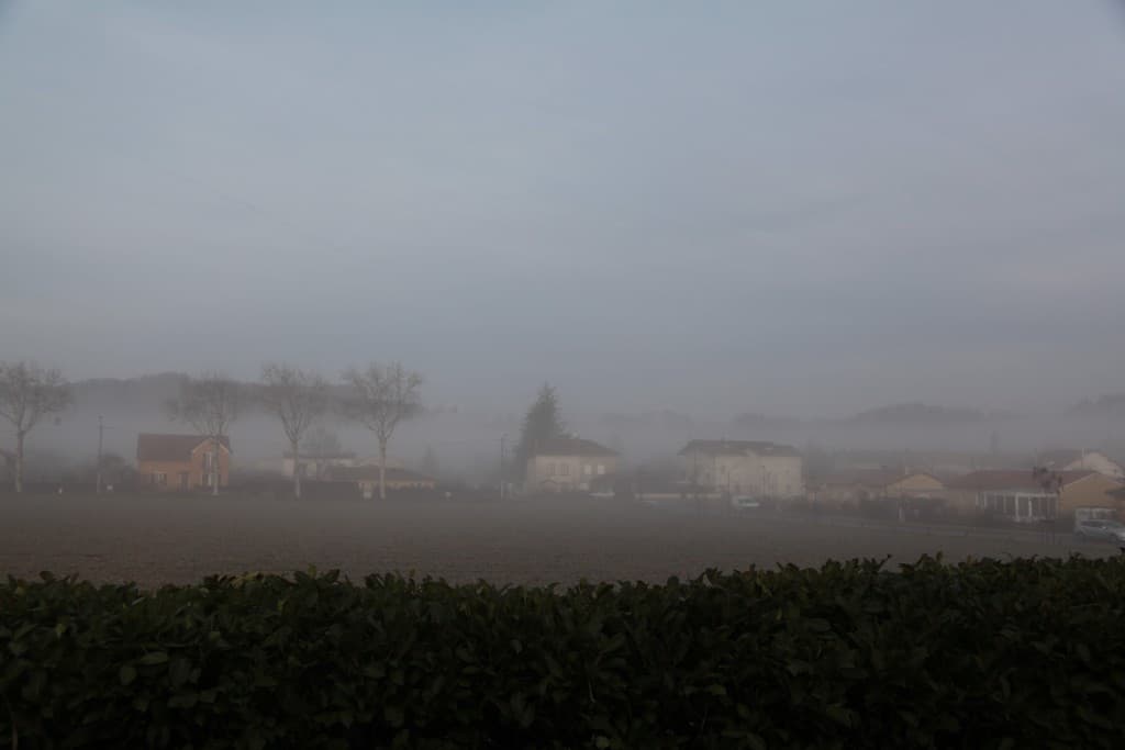 Brumes sur la Dombes/Côtière