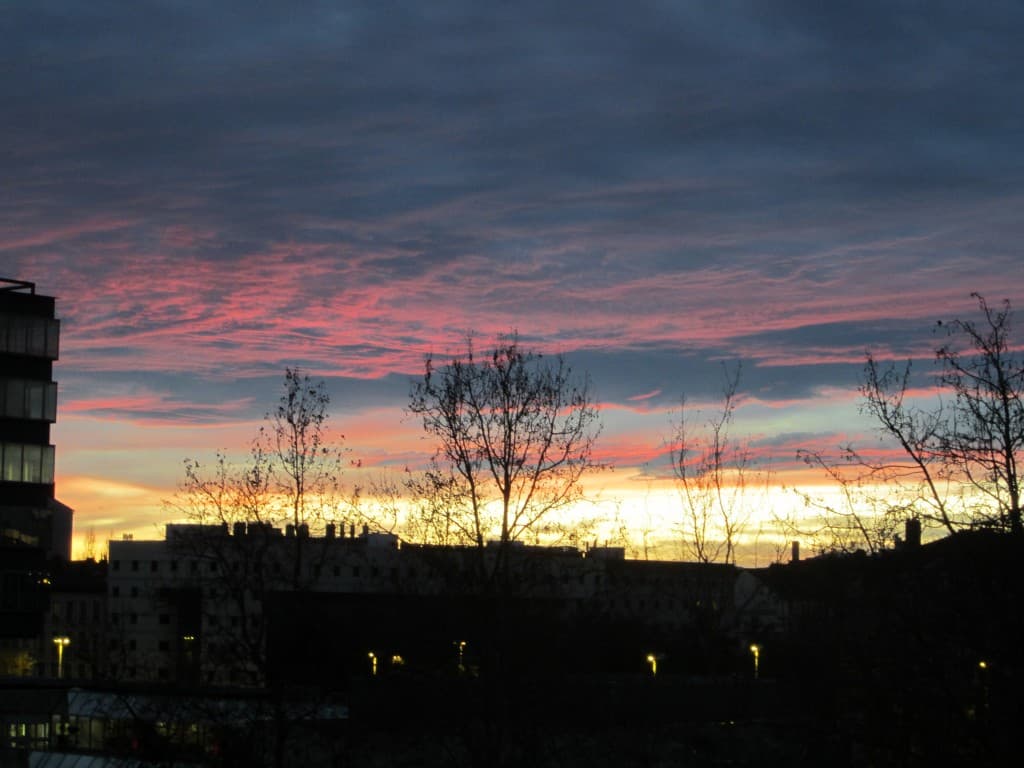 coucher de soleil