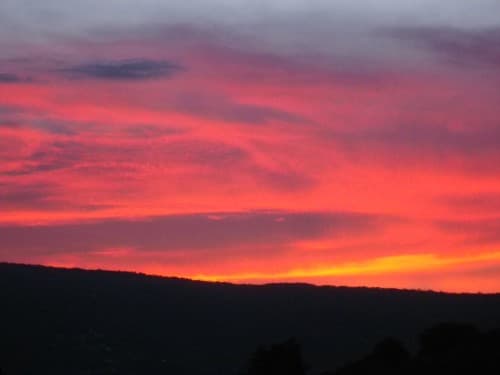 COUCHER SUR MONT D'OR