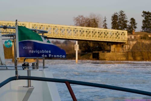 La Saône voie plus navigable !!!.