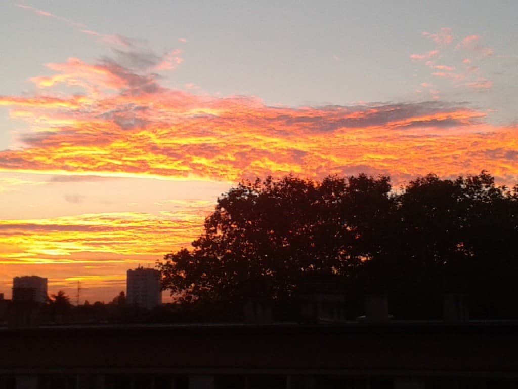 Nuages lumineux