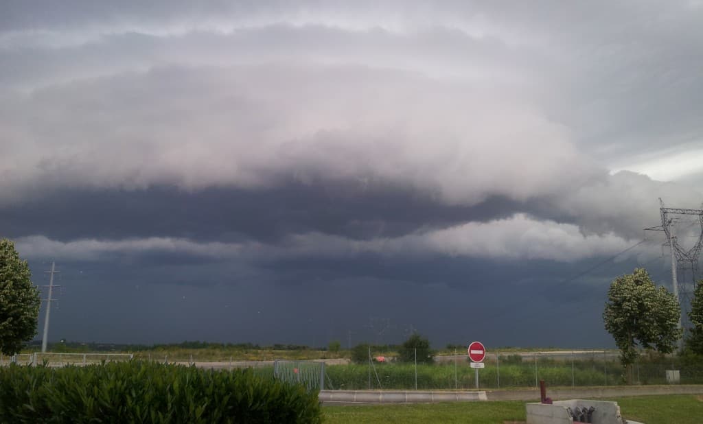 Arcus et cumulonimbus