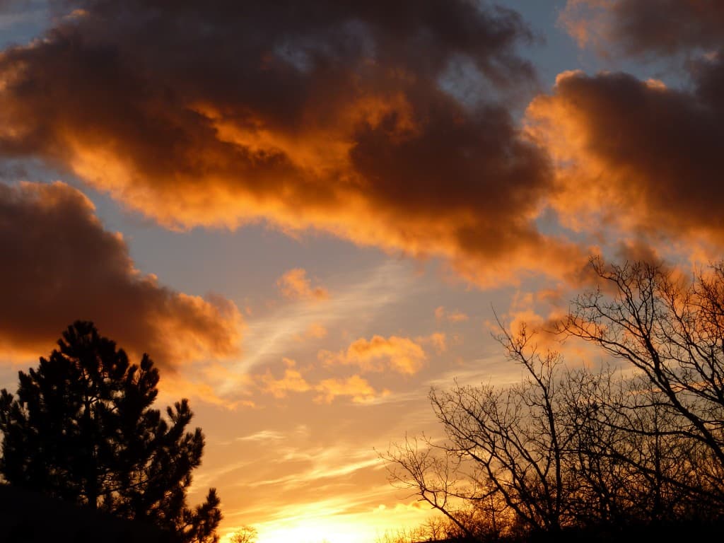 couché soleil