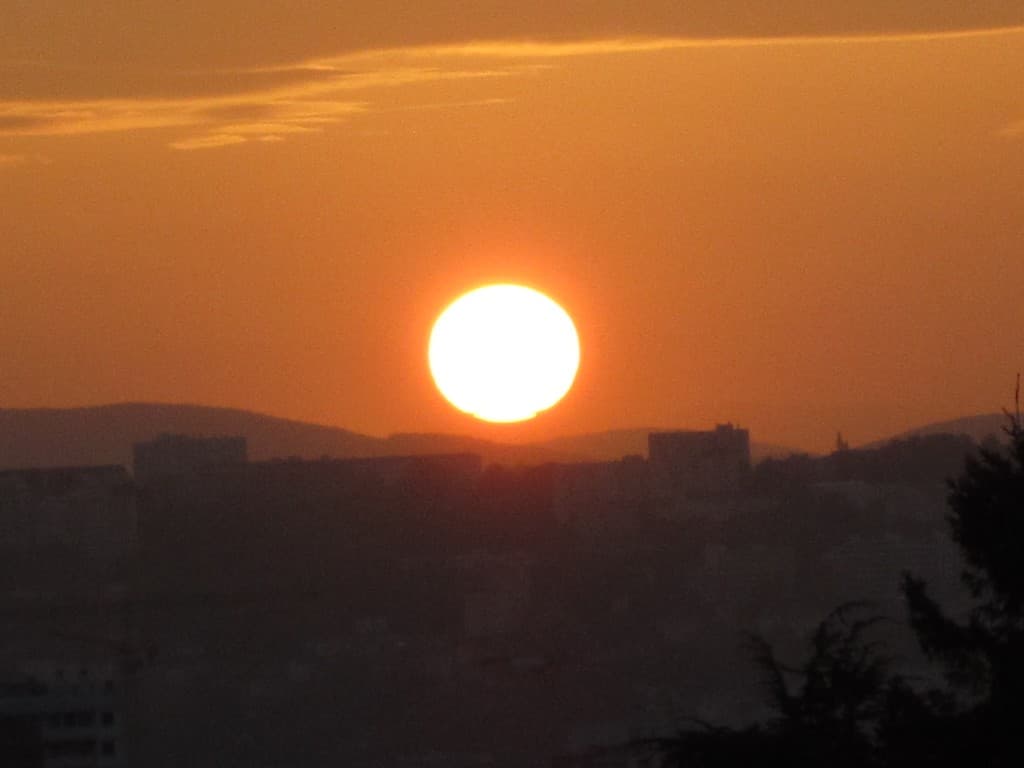 Coucher de soleil