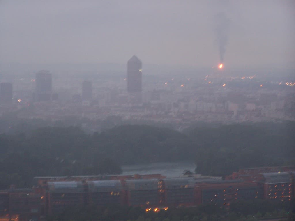 La pluie Lyon_Feyzin
