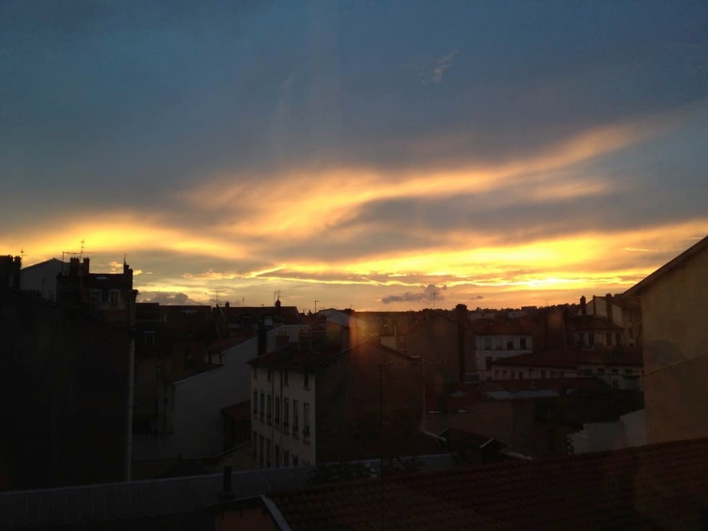 Soleil couchant