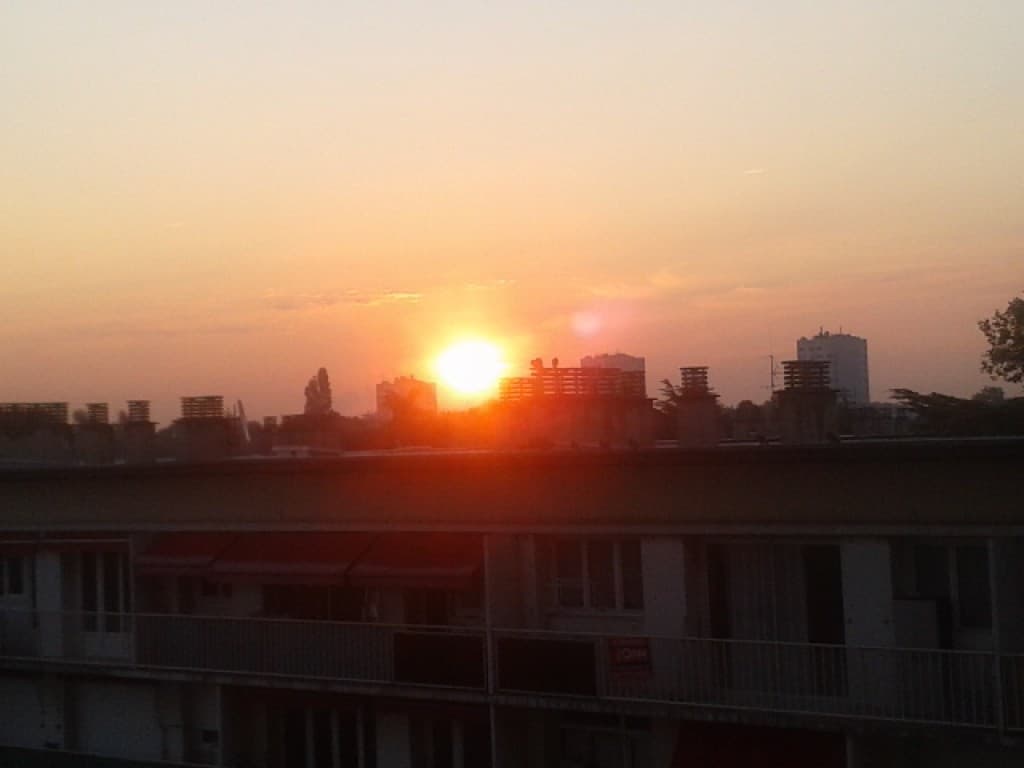 Soleil naissant