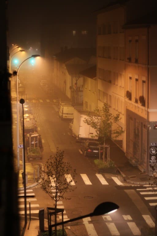 Dans la brume