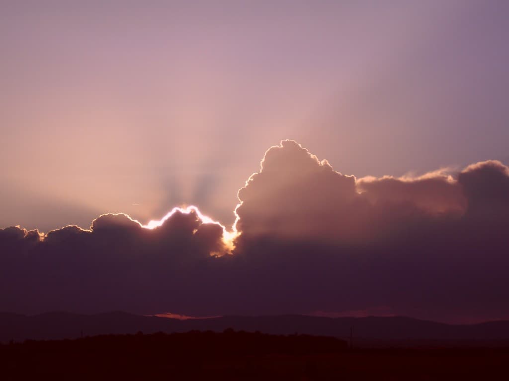 Embrasement de nuages
