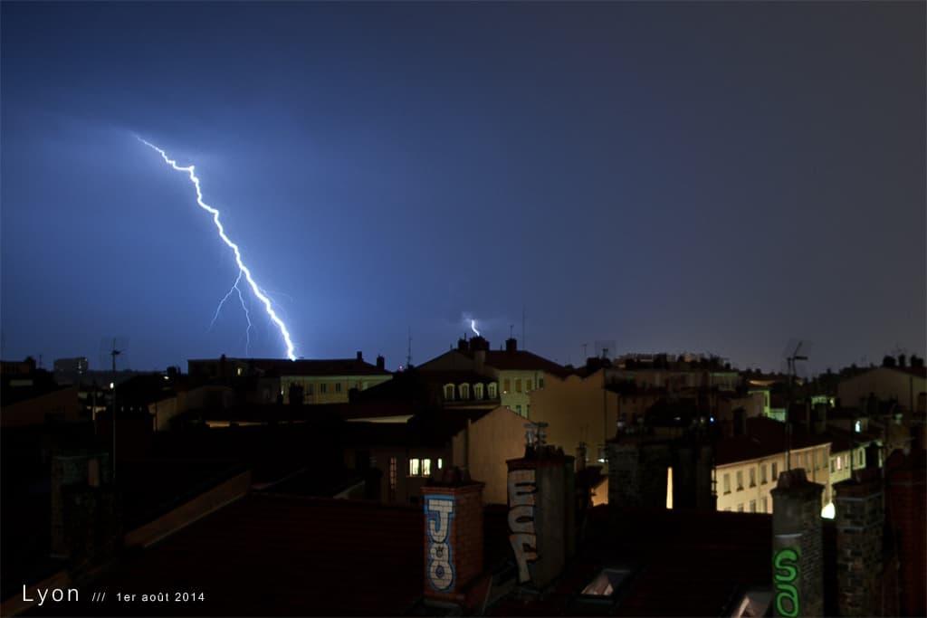 Orage Lyon 1er aout