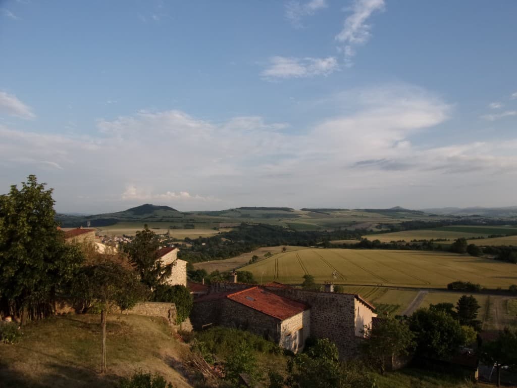 Au soleil couchant à Montpeyroux