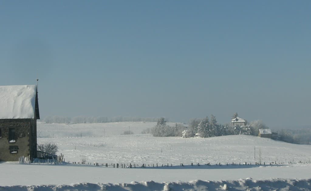 dans les monts d'Auvergne