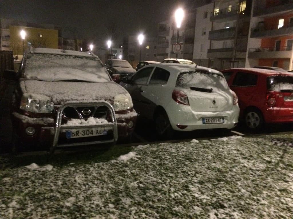 Enfin la neige