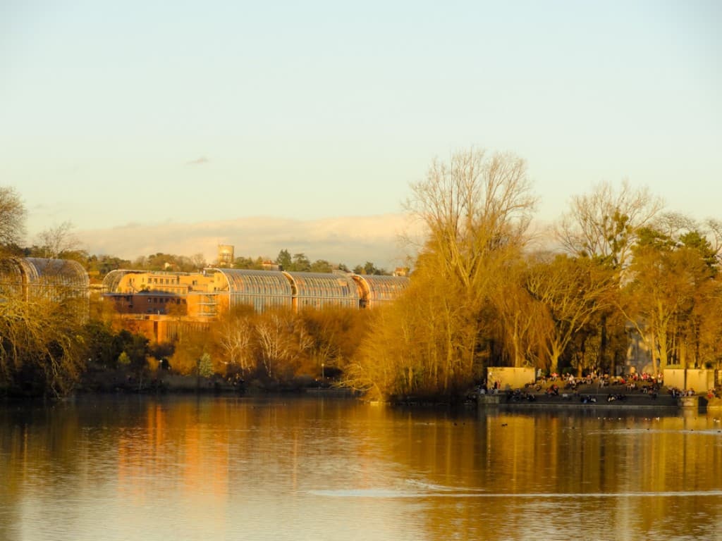 Fin de journée au Parc de la Tête d'Or 