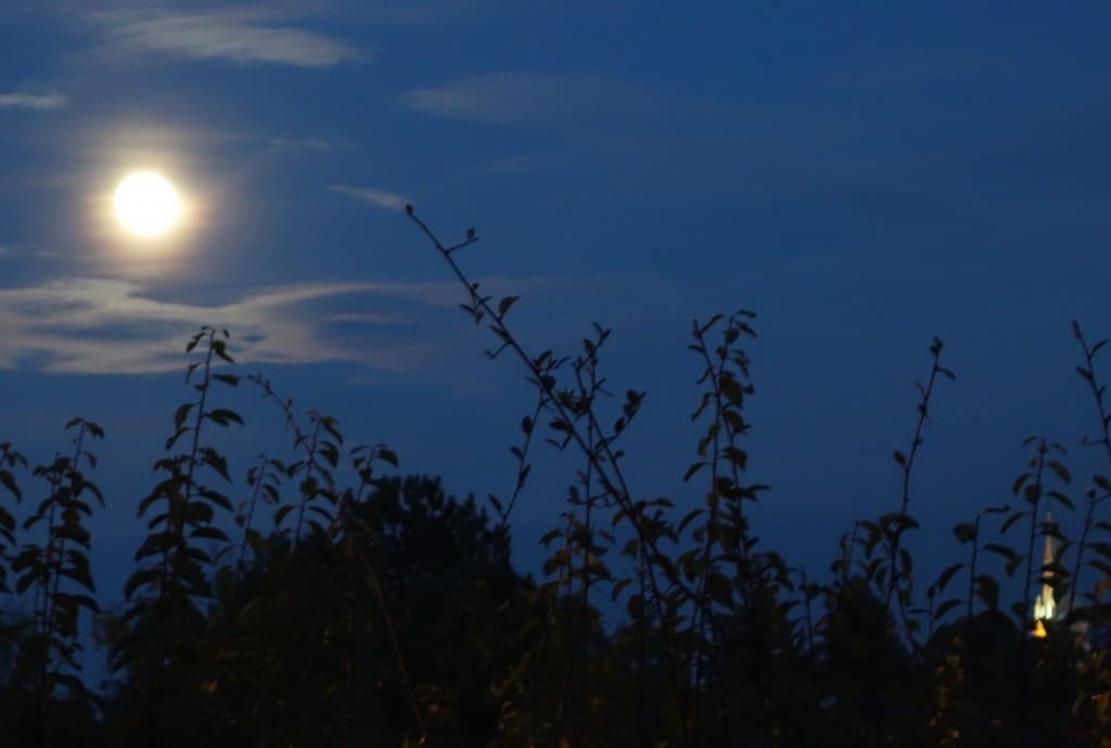 La lune est superbe