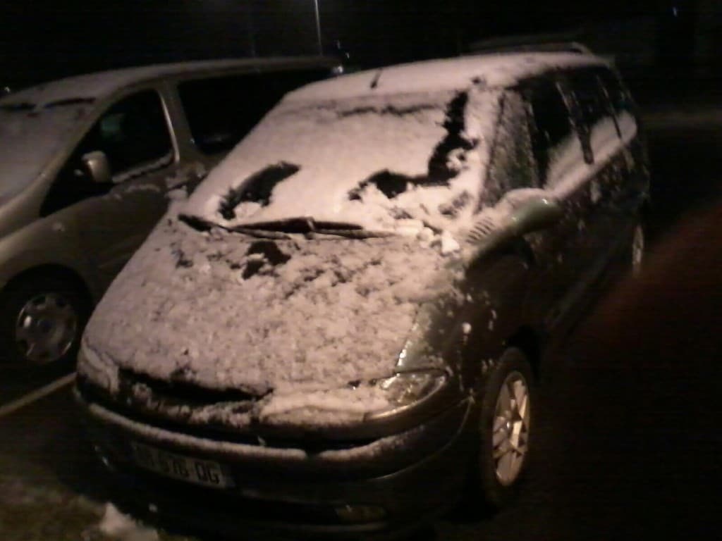 Neige partout! 