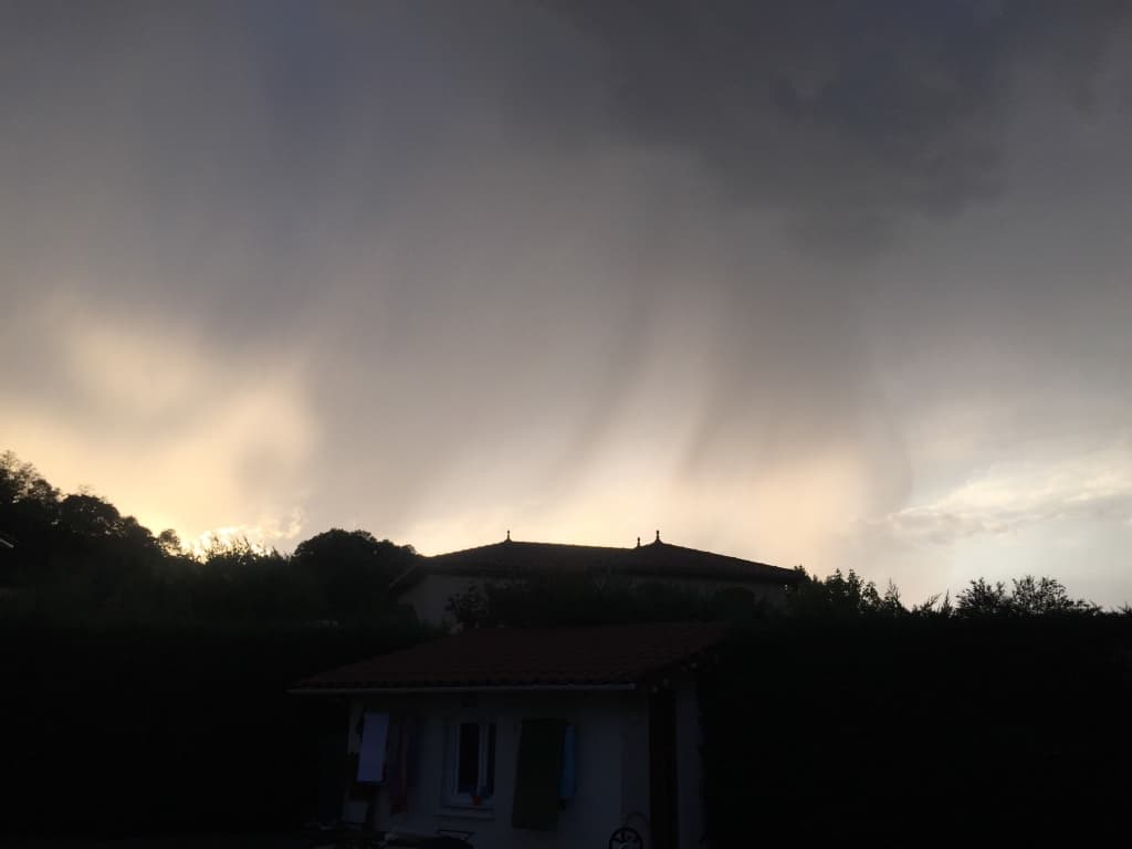 pluie   en vue