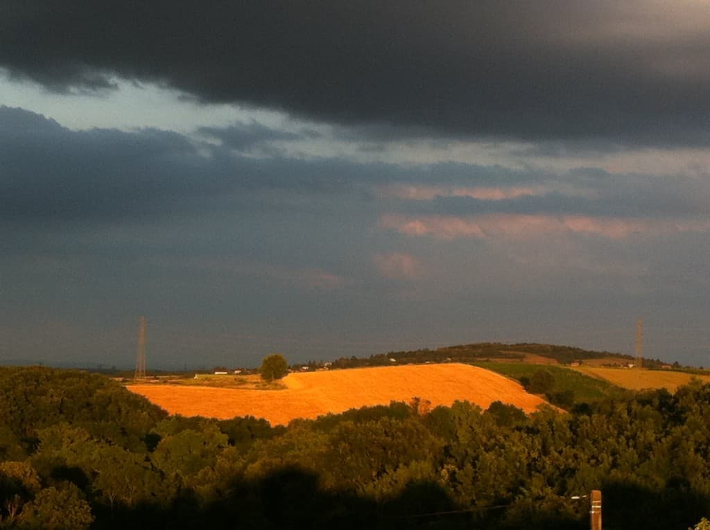 entre nuages et soleil
