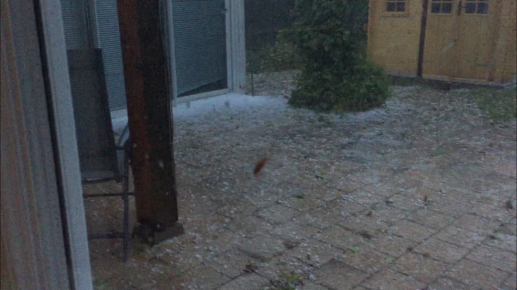tempÃªte de grÃªle  a 21h