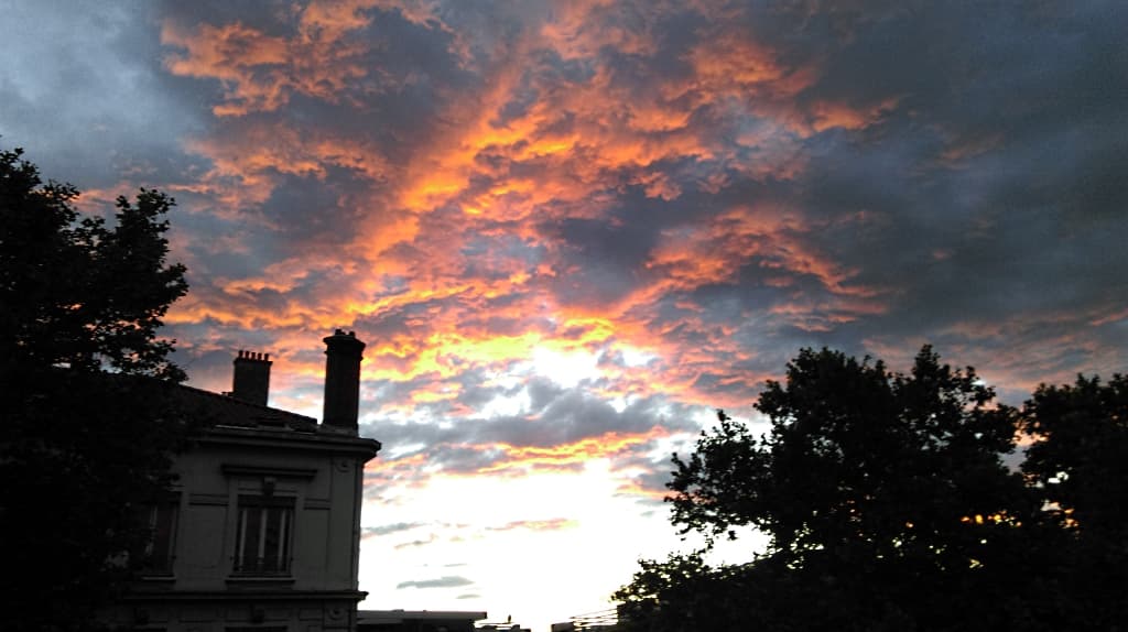Après l'orage du soir