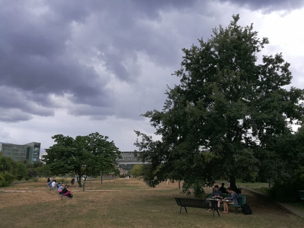 Nuages au dessus de Lyon