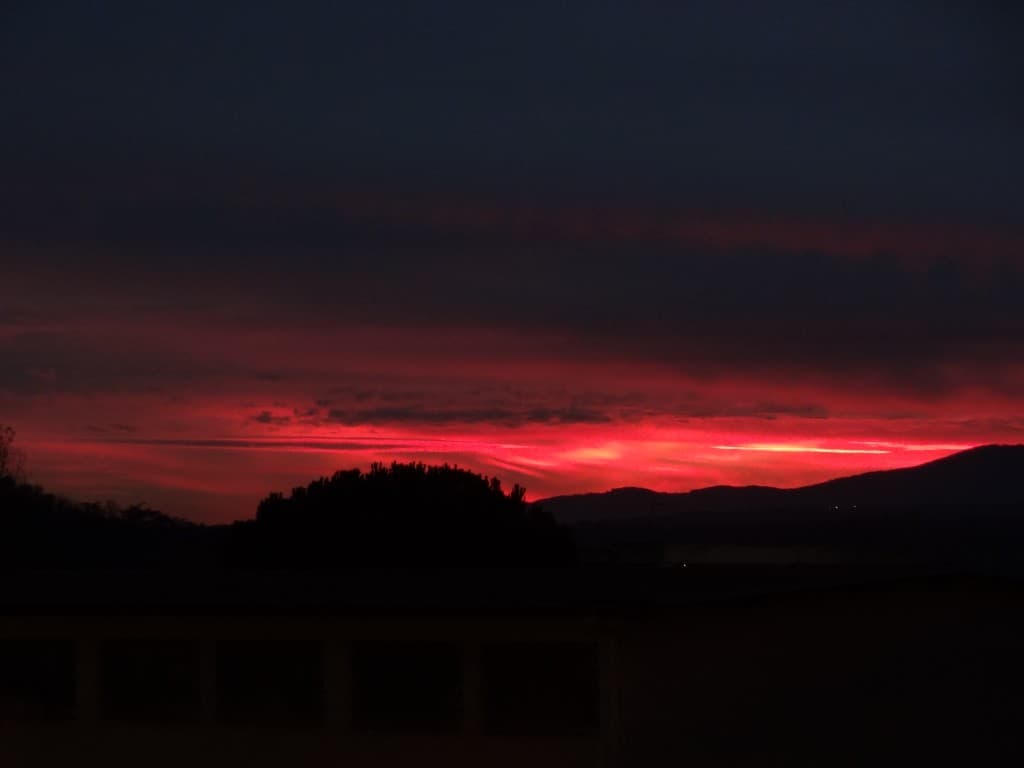 ciel en feu 