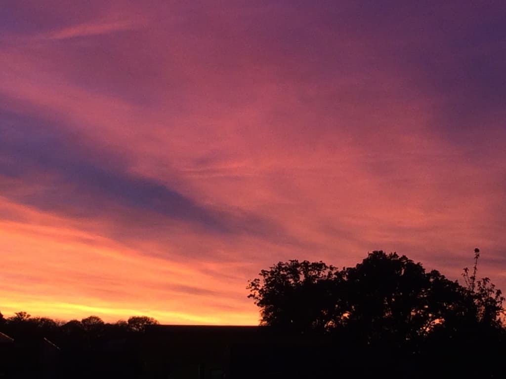 coucher de soleil